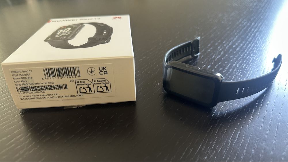 Huawei band 10 igual a nova