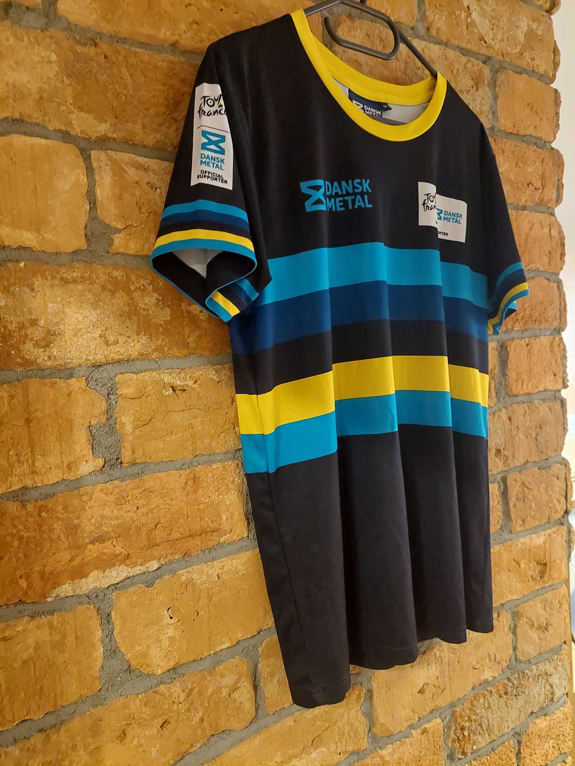 Koszulka t-shirt UCI TOUR DE FRANCE oficjalna Dansk Metal M jak Nowa