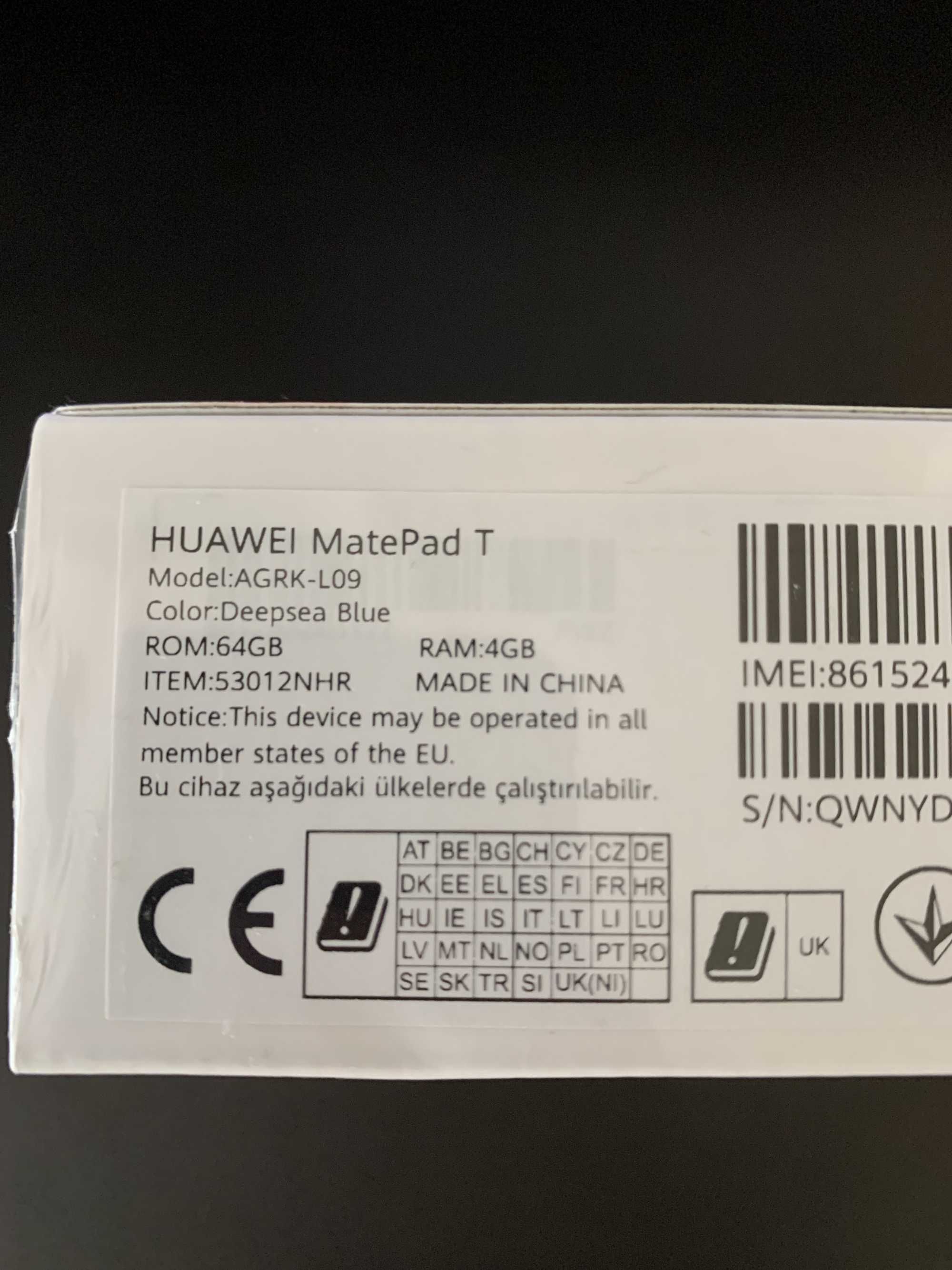 Huawei MatePad T10 64GB RAM 4GB