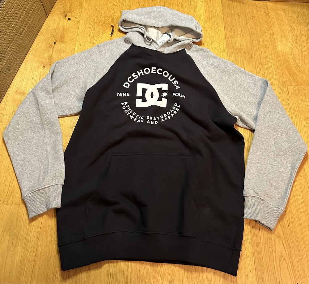 Dc shoes bluza z kapturem hoodie M nowa czarna