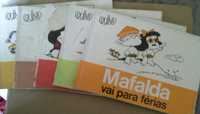 Banda desenhada - Mafalda - 5 livros (50 anos da Mafalda)