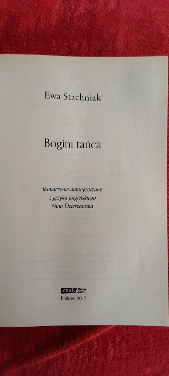 Bogini tańca Ewa Stachniak Opowieść o Bronisławie Niżyńskiej której ta
