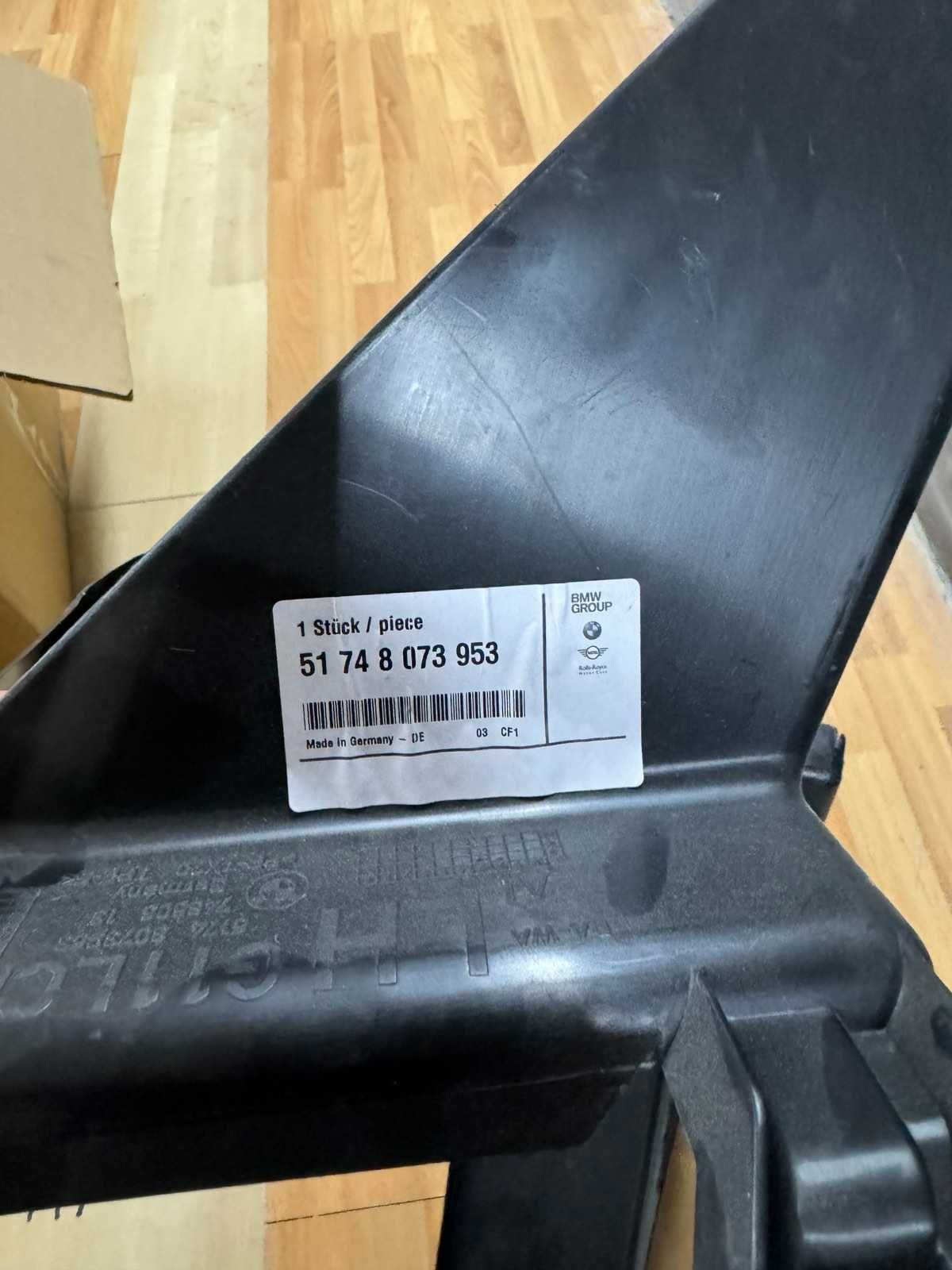 Воздуховод правый bmw обдув 7 g11 g12 BMW lci новый 51748073954 бмв 7