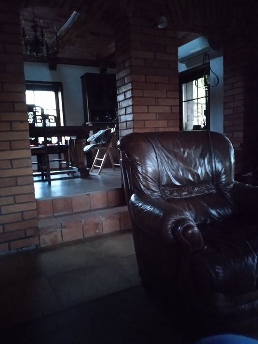 Wypoczynek. Skóra naturalna skandynawska, komplet - kanapa + 2 fotele