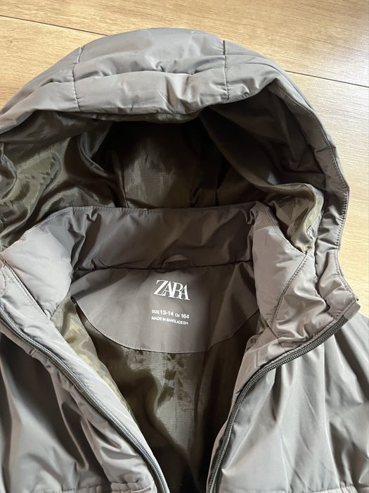 Теплая курточка Zara на возраст 13-14 лет