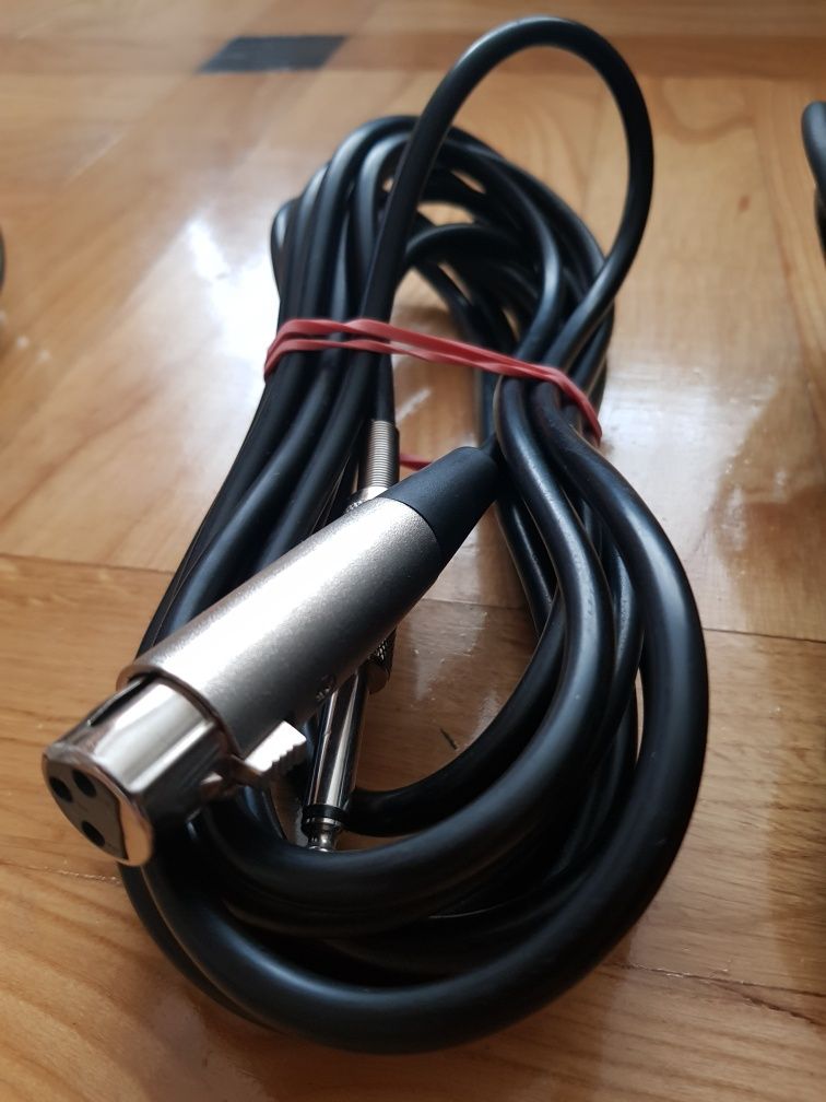 Kabel do gitary elektrycznej gitarowy kable gitarowe xlr mikforon prze