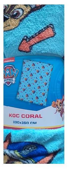 Koc CORAL PSI PATROL 130x160 nowy