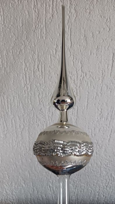 Szpic na choinkę w stylu vintage