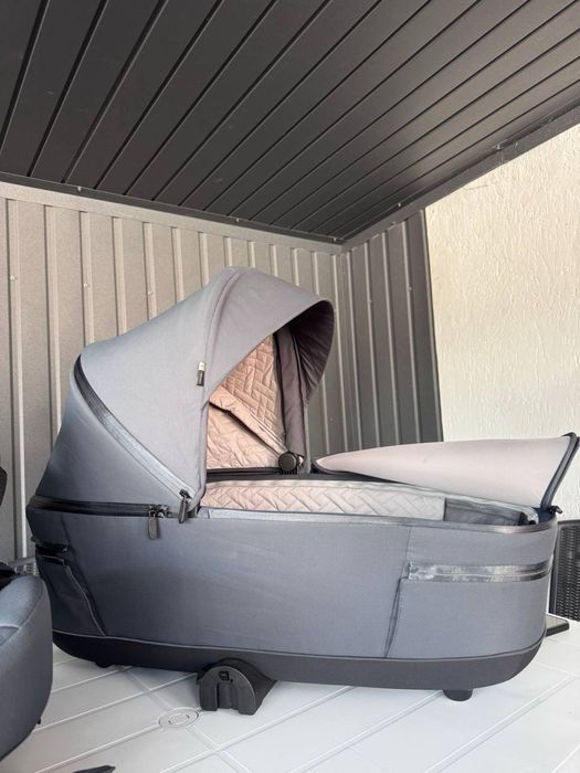 Універсальна коляска 3 в 1 CARRELLO Omega CRL-6545 Meteor Grey