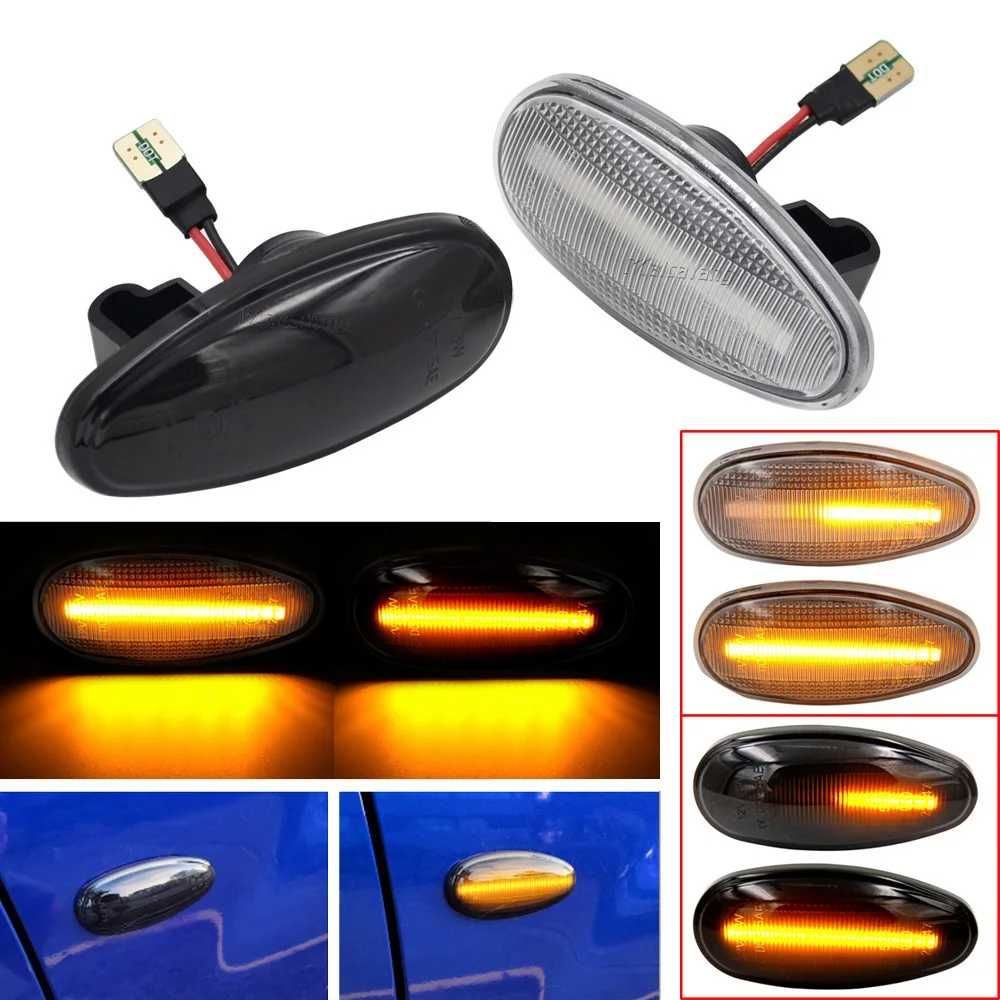 Динамічні LED повороти в крила Mitsubishi, Peugeot iOn, Citroen C-Zero
