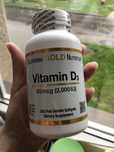 Вітамін D3 california gold nutrition