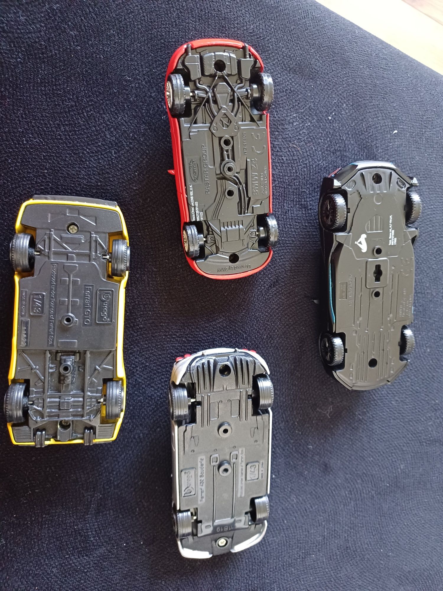 Modele aut BMW,ferrari burago,rastar skala 1:43