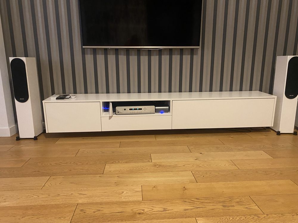 Komoda TV biala MDF
