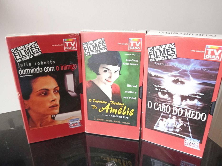 15 Cassetes VHS da Coleção TV Guia