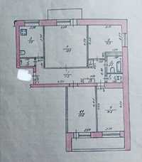 Продам 4к квартир ЦЕНТР с АО газовым