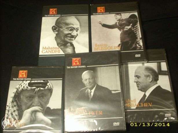 DVD Canal História. 5 vol.
