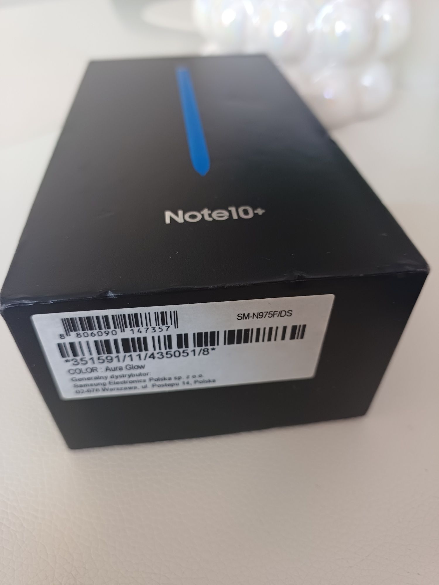 Samsung Galaxy Note 10+, 256 GB,sprawny, stłuczony tył