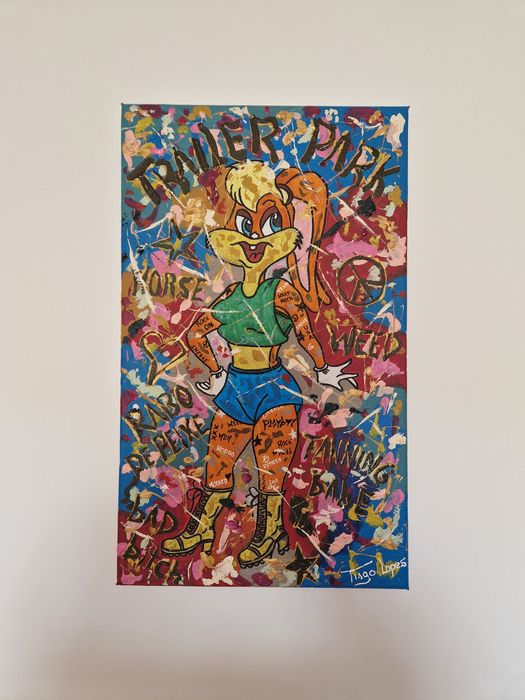 Quadro Pop-Art Trailer Lola 2025-09