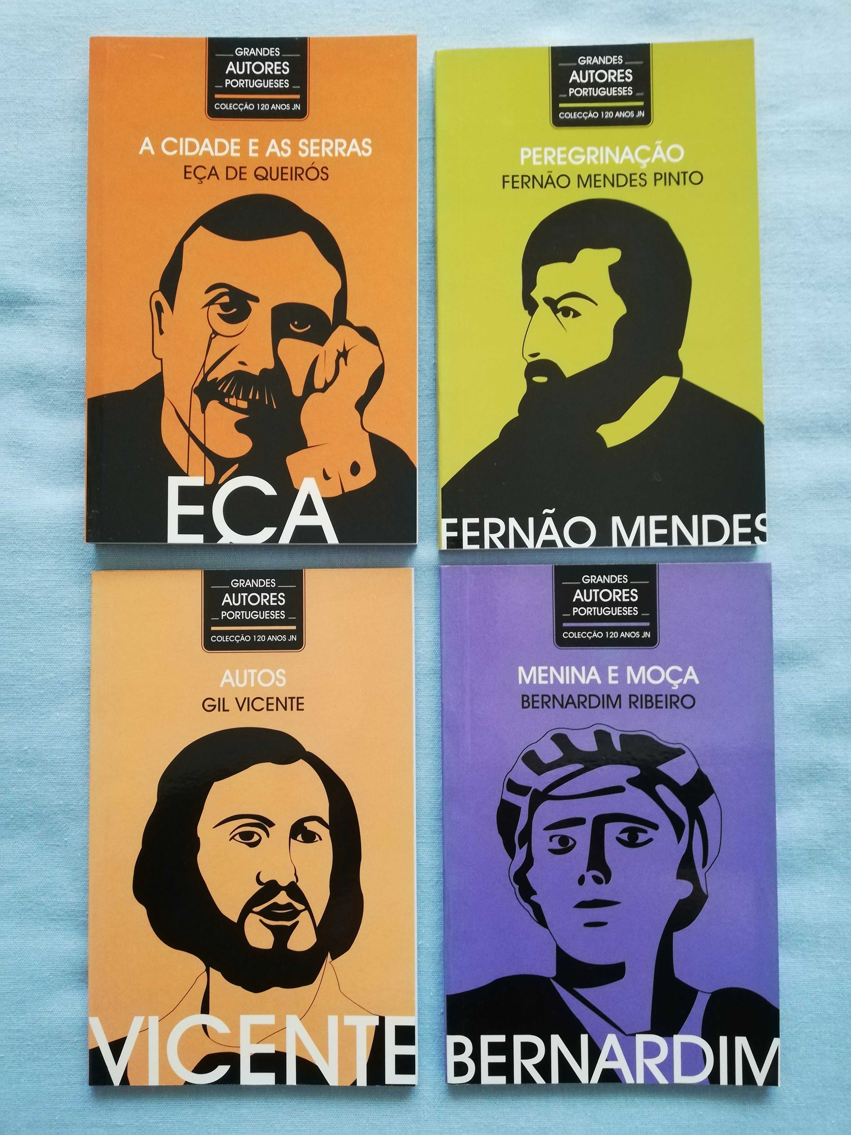 Livros Grandes Autores Portugueses Coleção 120 Anos JN