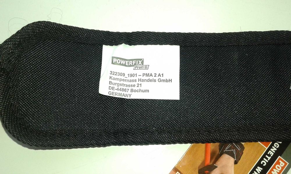 POWERFIX opaska narzędziowa na rękę nadgarstek z magnesem