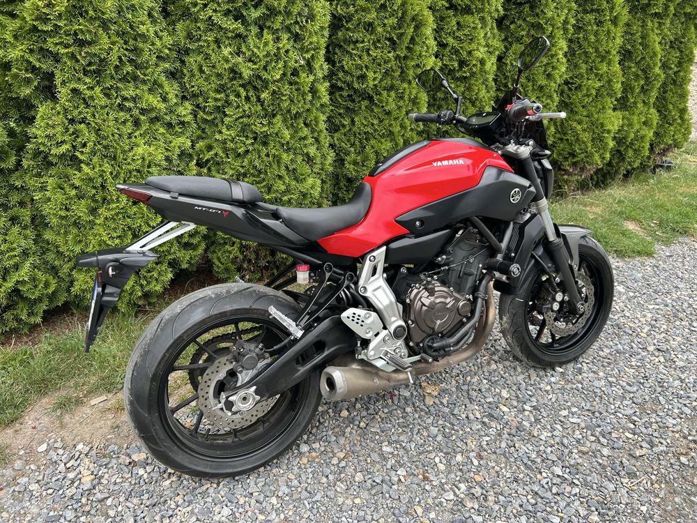 Yamaha mt07 yamaha mt-07 niski przebieg mozliwy transport