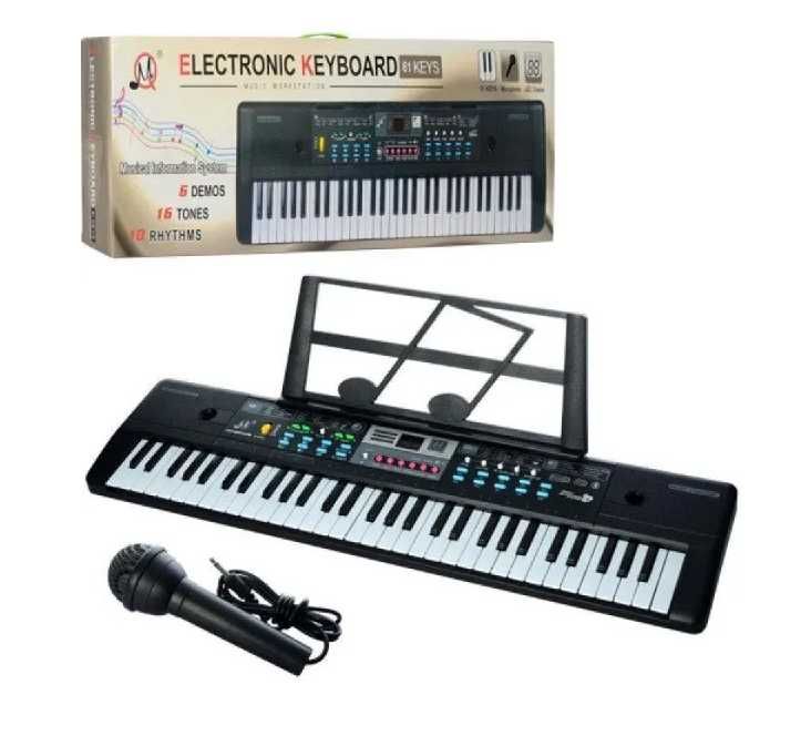 Дитячий синтезатор 61 клавіша Bluetooth USB від мережі від батарейок