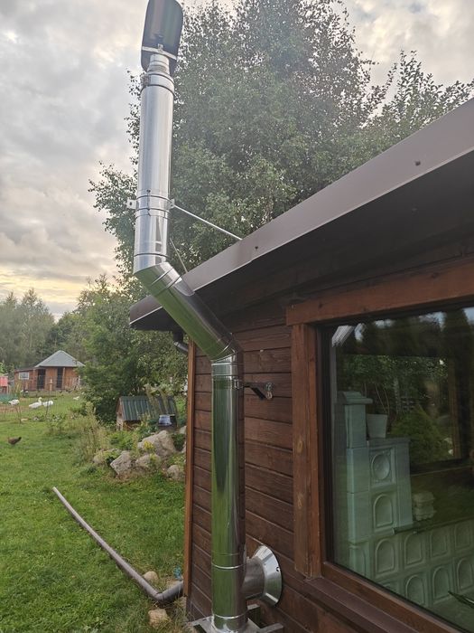 Komin ze stali nierdzewnej