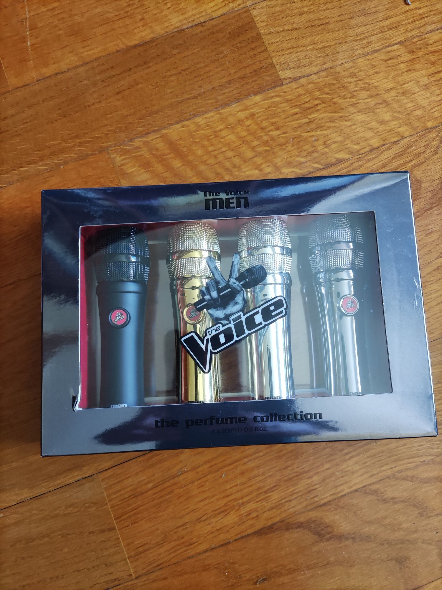 Coffret 4 perfumes 20ml The Voice Men