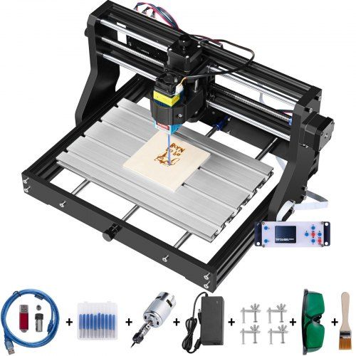 Máquina de Gravação a Laser CNC 3018 Pro com 15W