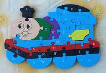 Drewniane puzzle Tomek i przyjaciele