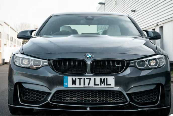 Dokładka Splitter BMW M3 F80 F83 M4 F82 CZARNY POŁYSK / CARBON