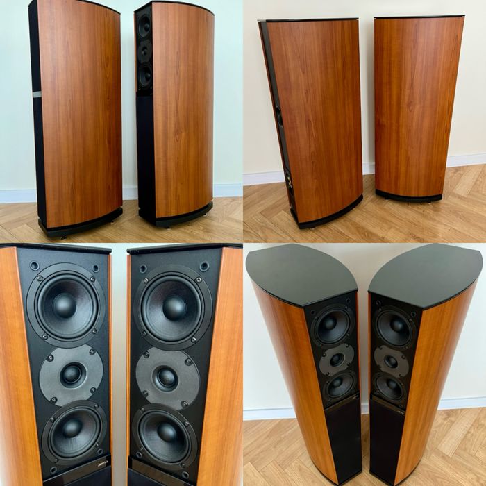 Jamo D 570 D570 kolumny stereo kino domowe monitory audio glosniki