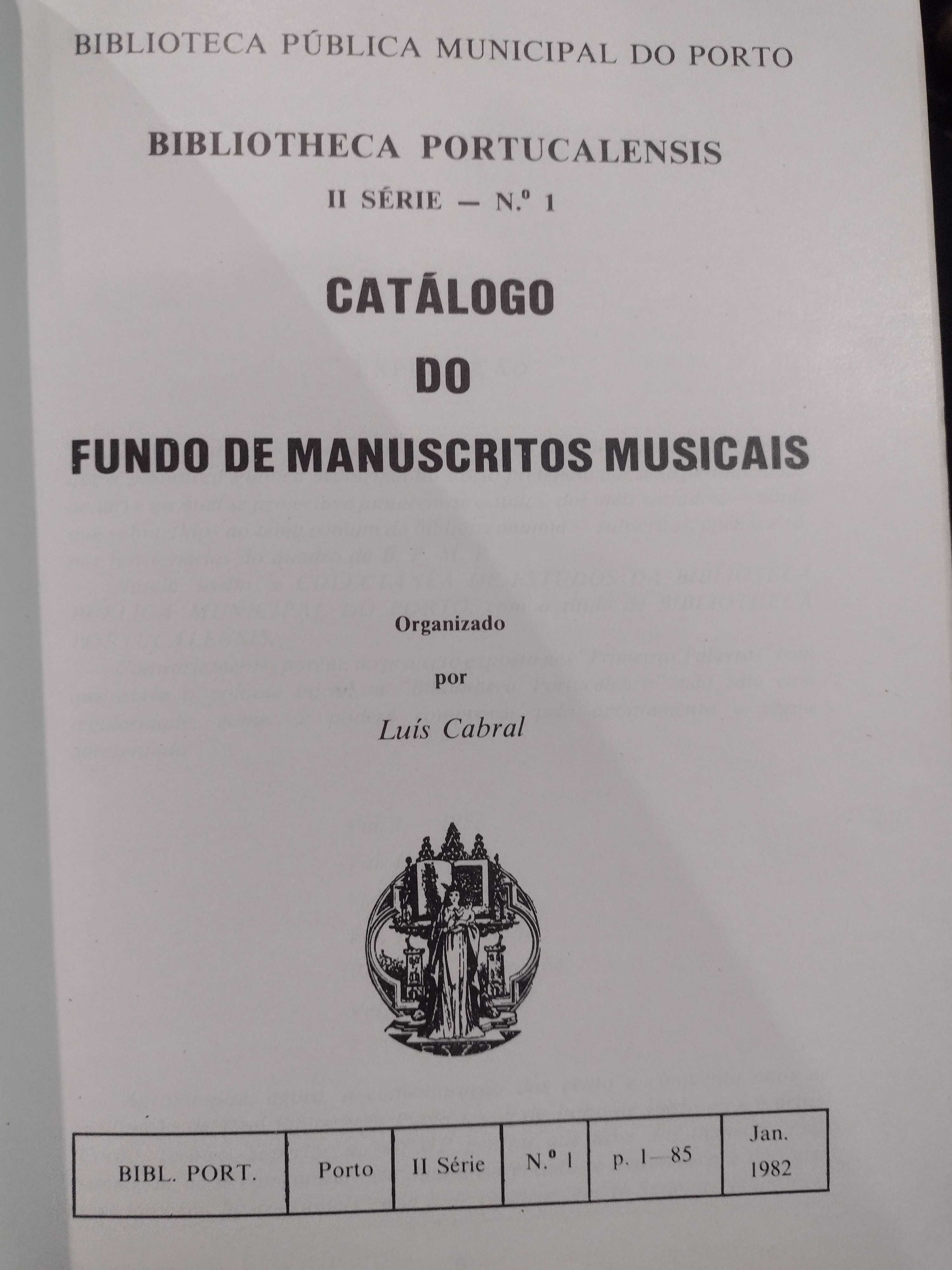 Fundo de Manuscritos Musicais BPMP II Série nº1