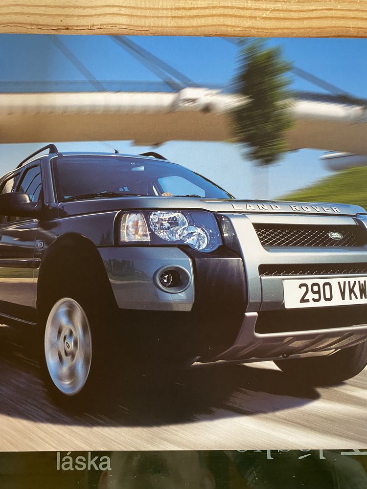 Brochura Catálogo Land Rover Freelander 2004 facelift