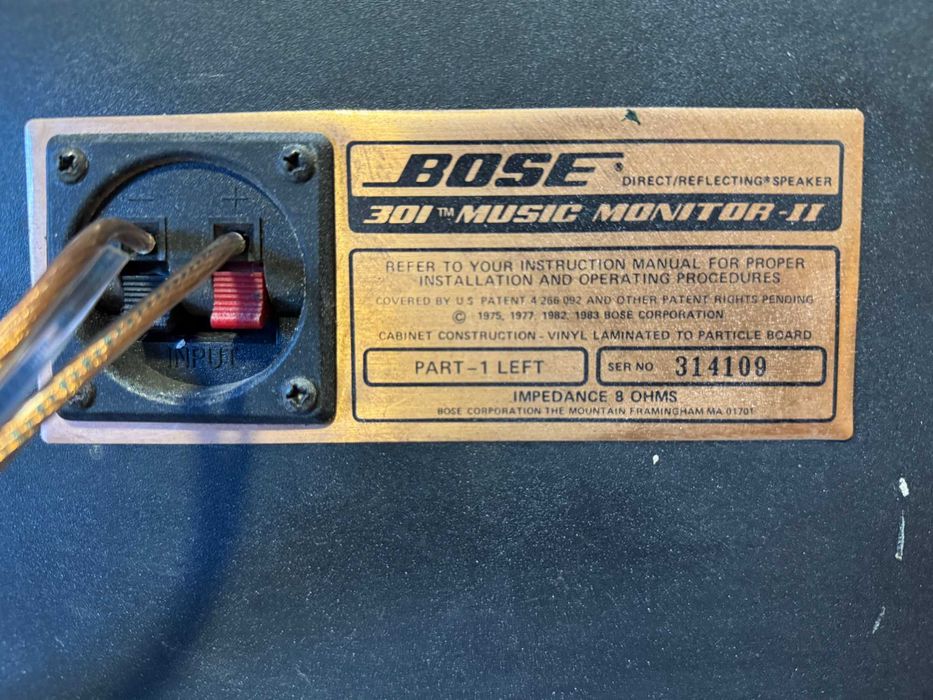 BOSE 301 Série II