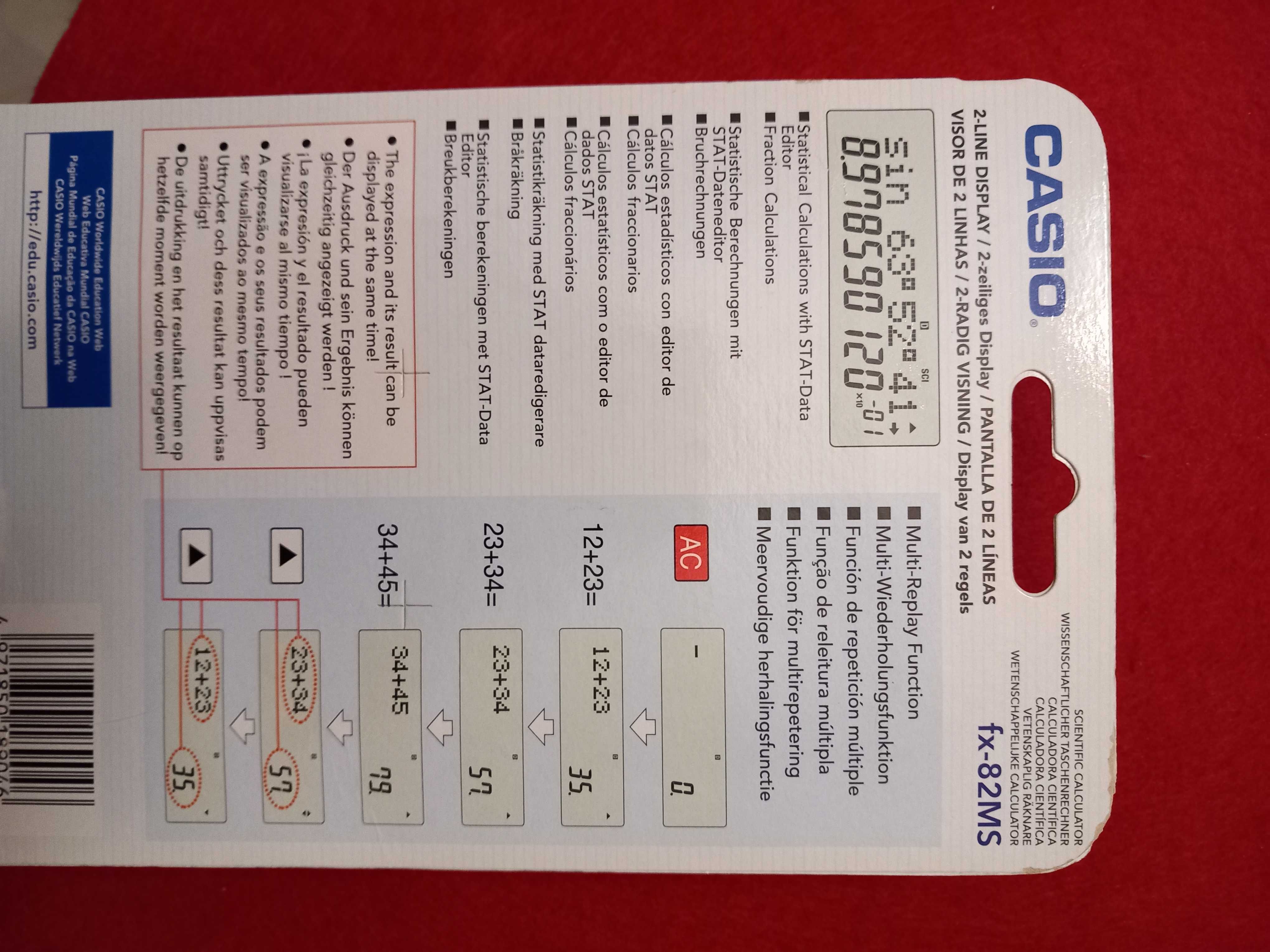 Calculadora Científica Multi-Funções_CASIO__Como NOVA