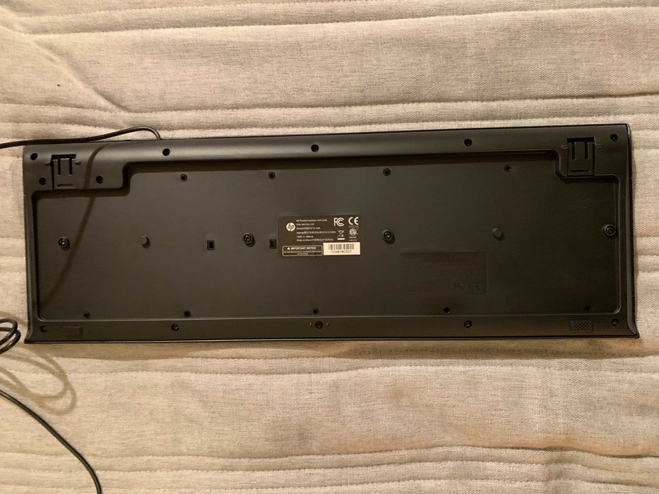 Teclado novo HP preto para computador