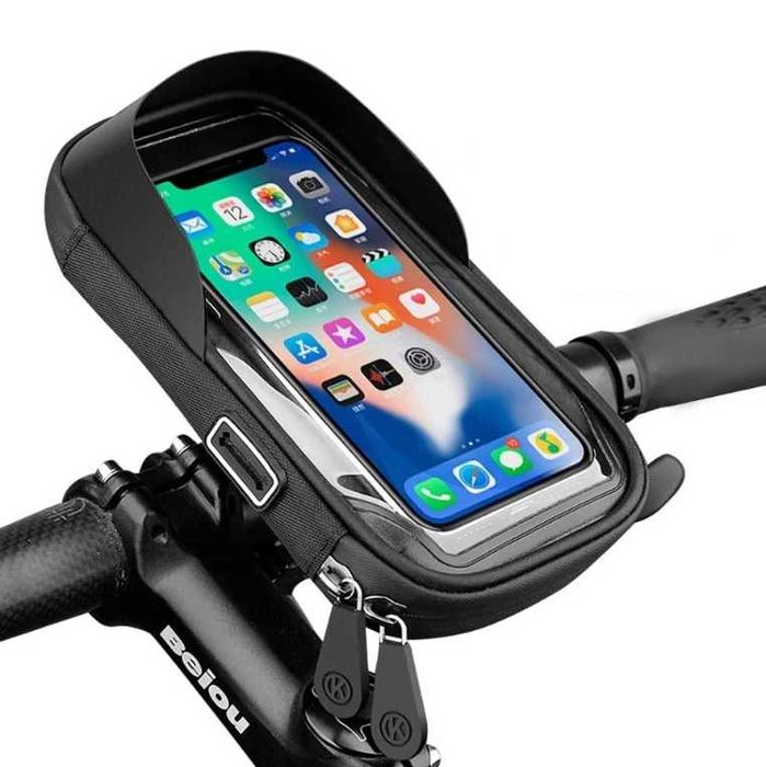 Wodoodporna etui sakwa torba rowerowa uchwyt na telefon