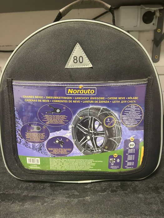 Łańcuchy sniegowe Norauto 80