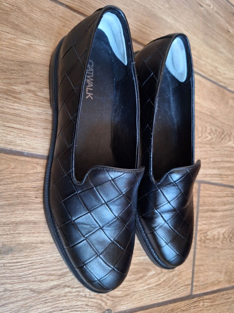 Buty damskie mokasyny półbuty r.41