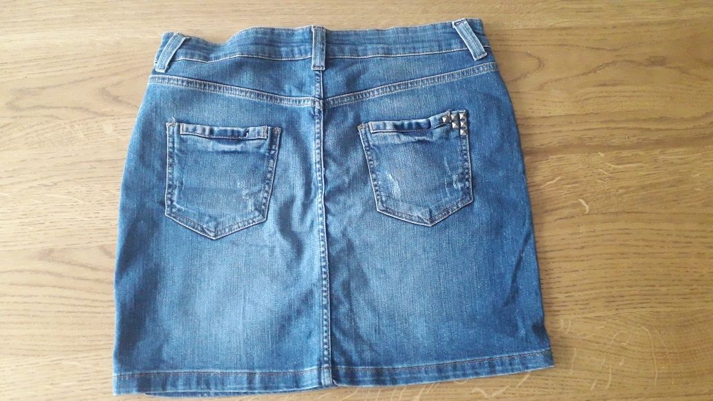 Spódniczka mini roz. 42 jeansowa. MARKS&SPENCER.