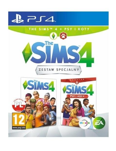 The Sims 4: Psy i Koty – Zestaw Specjalny (Bundle) | PS4 | PL