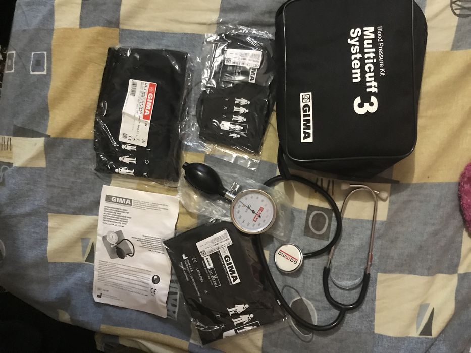 Тонометр механический GIMA - (Сфигмоманометр) классический с 3-мя мэ