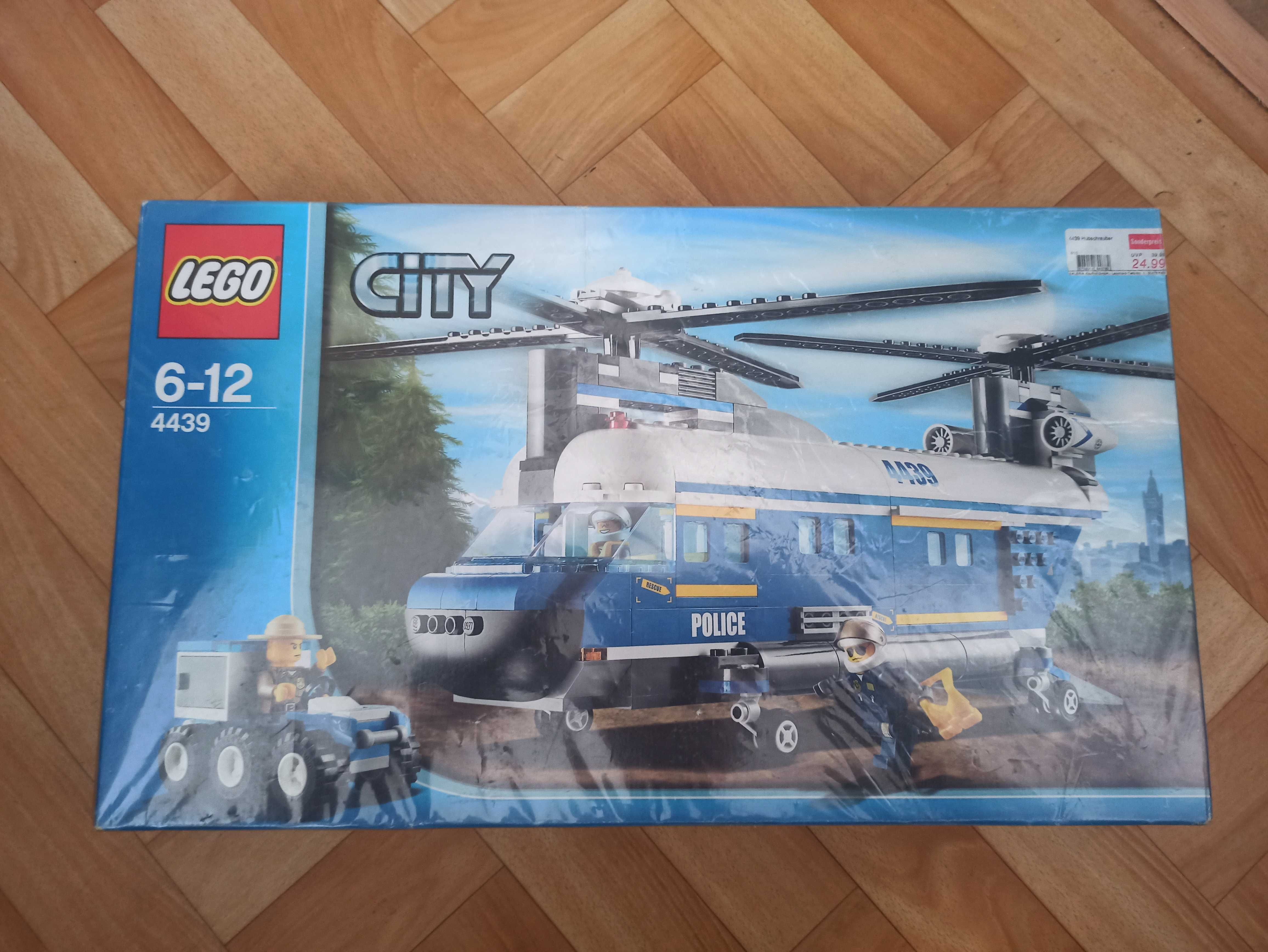 Lego City 4439 Chelikopter Transportowy Policja nowy.