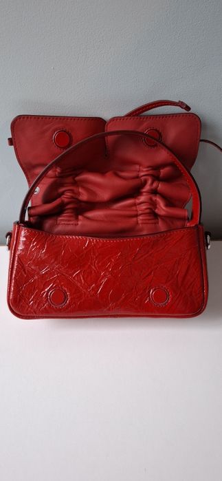 Włoska torebka z mikroskóry