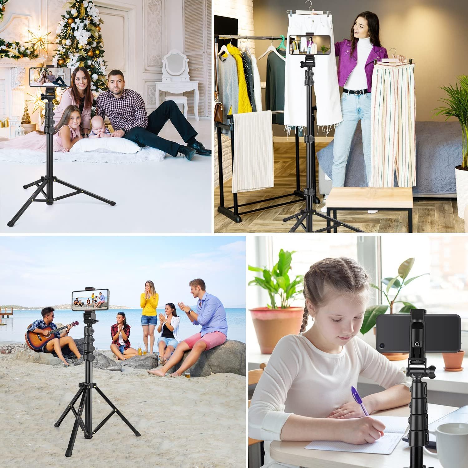 Statyw Victiv P10 Selfie Stick do telefonu, uchwyt z pilotem, do 172cm