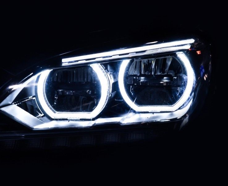 LED Markery Cree RINGI Markowe Angel Eyes BMW E91 E90 Przed LIFT