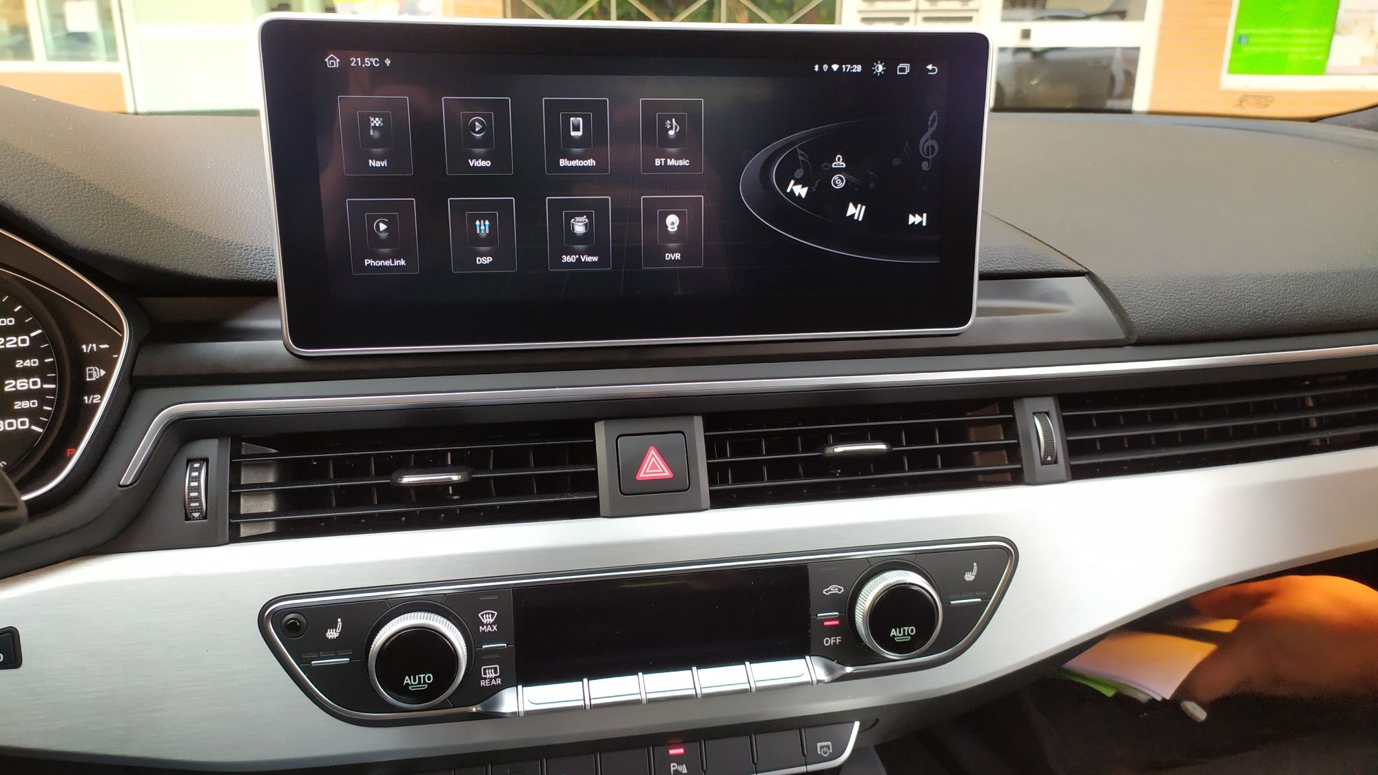 Audi A4 A5 Multimédia Android GPS Bluetooth USB Wi-fi Carplay