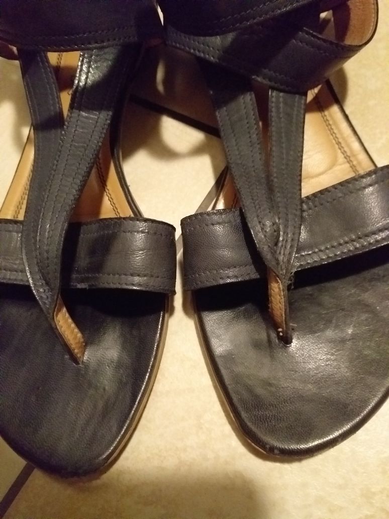 Sandałki skórzane Lasocki rozmiar 40