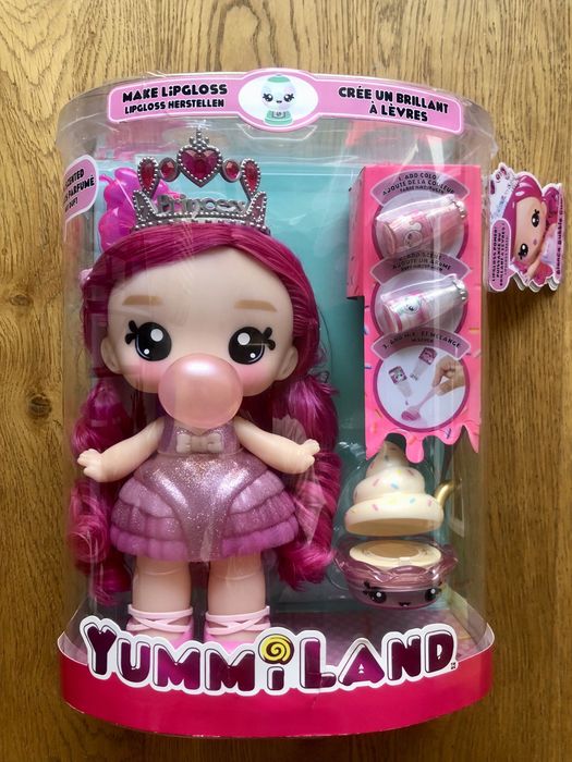 Yummiland lalka duża Bianca + błyszczyk